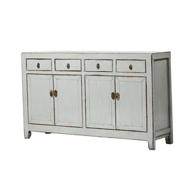 *Cabinet grey 4 doors 4 drawers JM678