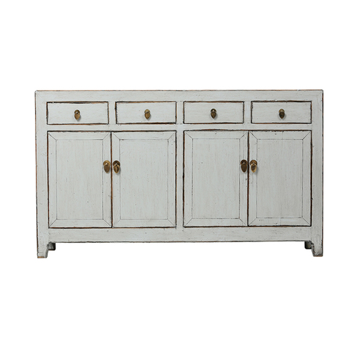 *Cabinet grey 4 doors 4 drawers JM678