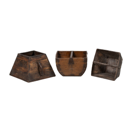 Wood bucket JN235