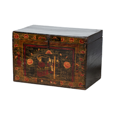 Baúl multicolor con tapa JN244