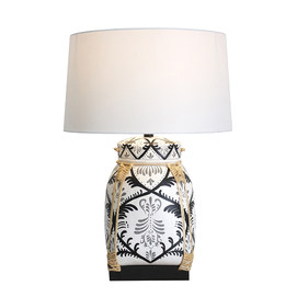 Table lamp with shade LTH07