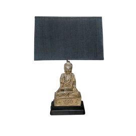 Lamp with stone golden budda base LX020