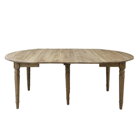 Oval extensible dining table MB038