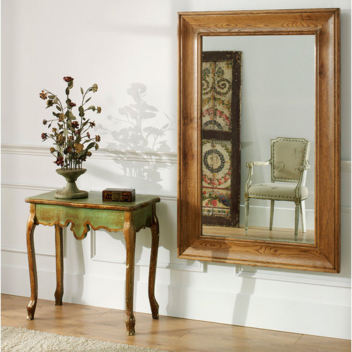 Mirror with wooden frame MB042