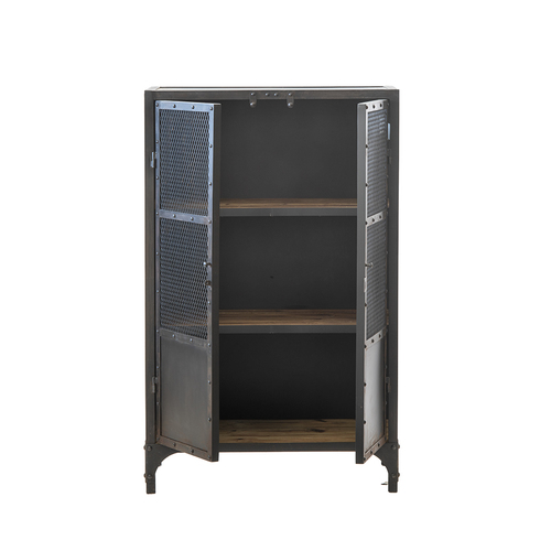 Cabinet 2 doors metal finish MB050