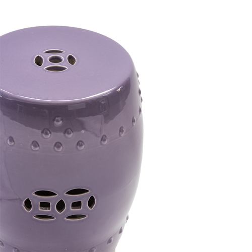 Purple porcelain tabouret MB100