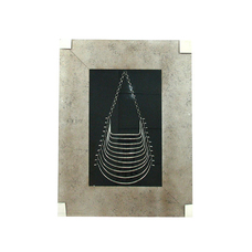 Necklace with frame MR015