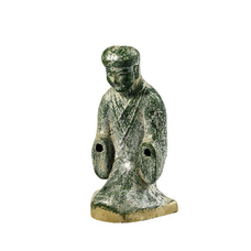 Seated monk figure Q208