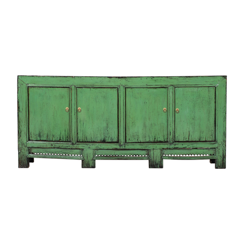 Cómoda verde 4 puertas XN827