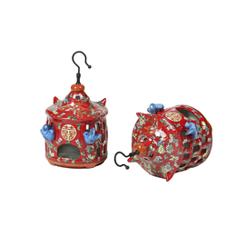 Ceramic birdcage ZH128