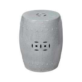 Grey porcelain tabouret ZH240