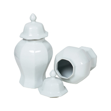 Céramica blanca con tapa ZH241