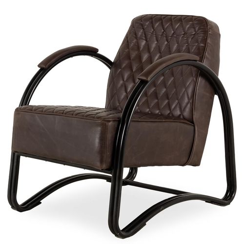 Brown armchair Cassia