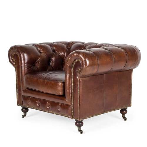 Individual vintage armchair Chester