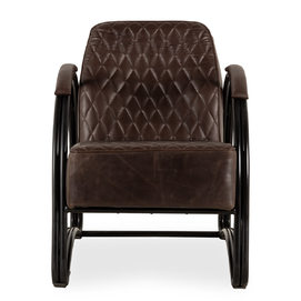 Brown armchair Cassia