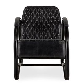 Black armchair Cassia