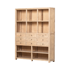 Estantería natural 9 cajones GM273