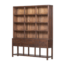 Estantería natural 9 cajones GM368