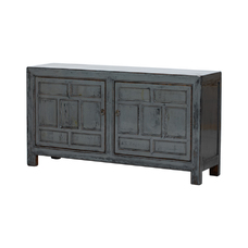 Cómoda gris 2 puertas BE875