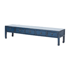 Piecero azul 5 cajones BE958