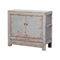 Cómoda gris 2 puertas BF057