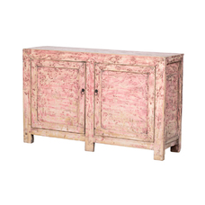 Cómoda rosa 2 puertas BK332