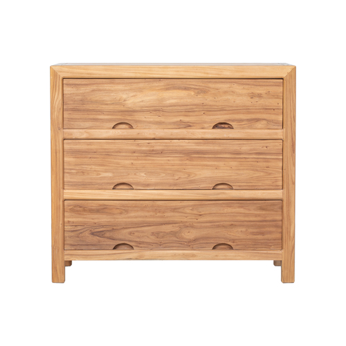 Cómoda natural 3 cajones DT130