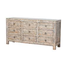 Cómoda gris 9 cajones GK653