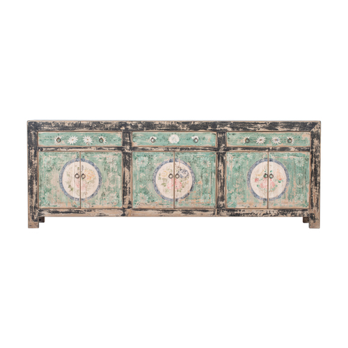 Cómoda multicolor 3 cajones 6 puertas GM043