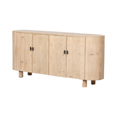 Cómoda natural 4 puertas GM384