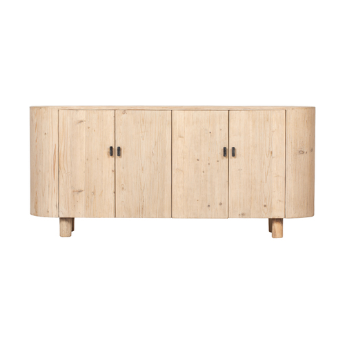 Cómoda natural 4 puertas GM384