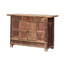 Cómoda natural 3 cajones 2 puertas JN440