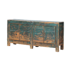 Cómoda verde 4 puertas XN867