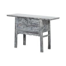 Consola gris 3 cajones BE964