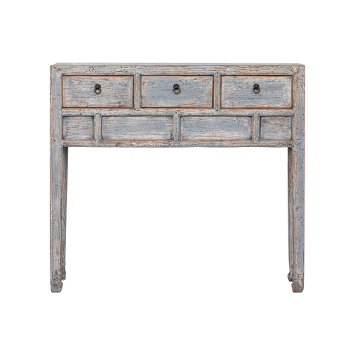 Consola gris 3 cajones BF005