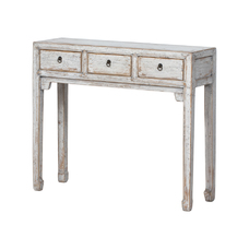 Consola blanca 3 cajones BF034