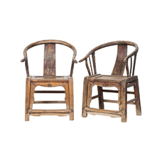 Pareja sillas natural GM247