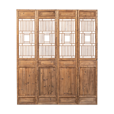 Biombo celosia set de 4 hojas CL559