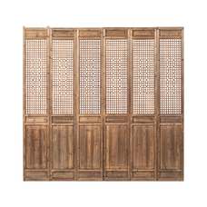 Biombo celosia set de 6 hojas CL562