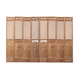 Biombo celosia set de 8 hojas CL564