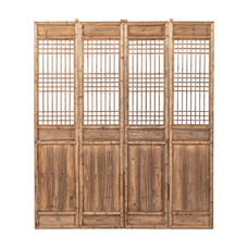 Biombo celosia set de 4 hojas CL573