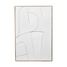 Set de 2 cuadros decorativos con marco HA005