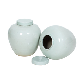 Céramica blanca y tapa ZH285