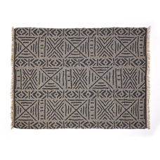 *Alfombra Negro indoor/outdoor AK35