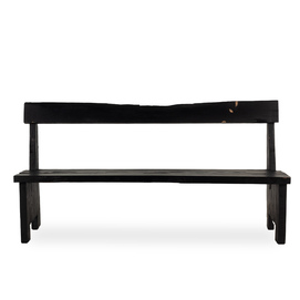 Wabi-sabi bench Biel black