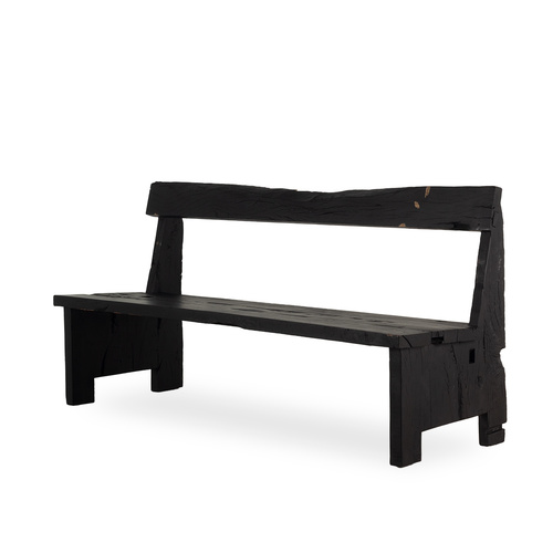 Wabi-sabi bench Biel black