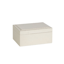 CAJA RECTANGULAR GR. MADERA BLANCA DECAPADA