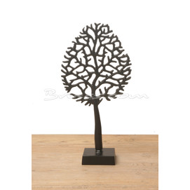 ARBOL PEQ. ALUMINIO NEGRO