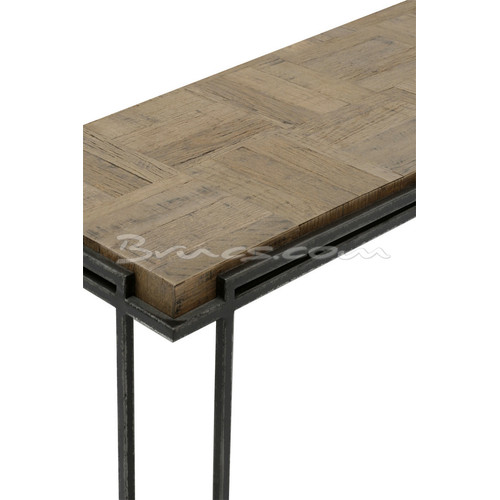 CONSOLA BELLOC ROBLE Y HIERRO