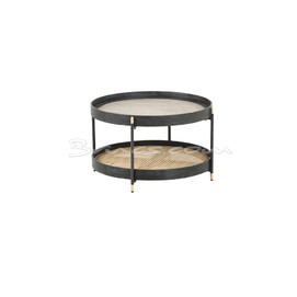 MESA CENTRO TUMARAA ROBLE Y RATTAN